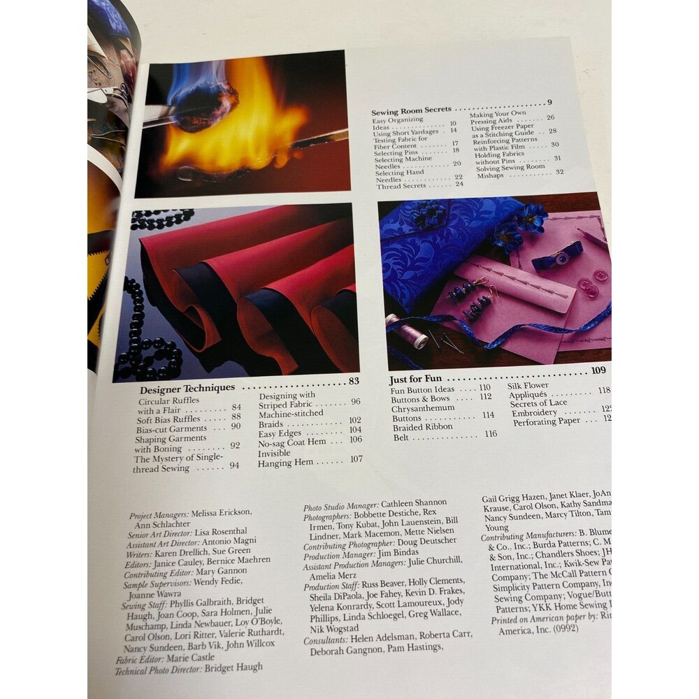 Singer 101 Sewing Secrets Book Sewing Reference Library - Picture 4 of 6